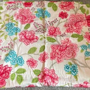 Target Home 72” x 72” floral print cloth shower curtain